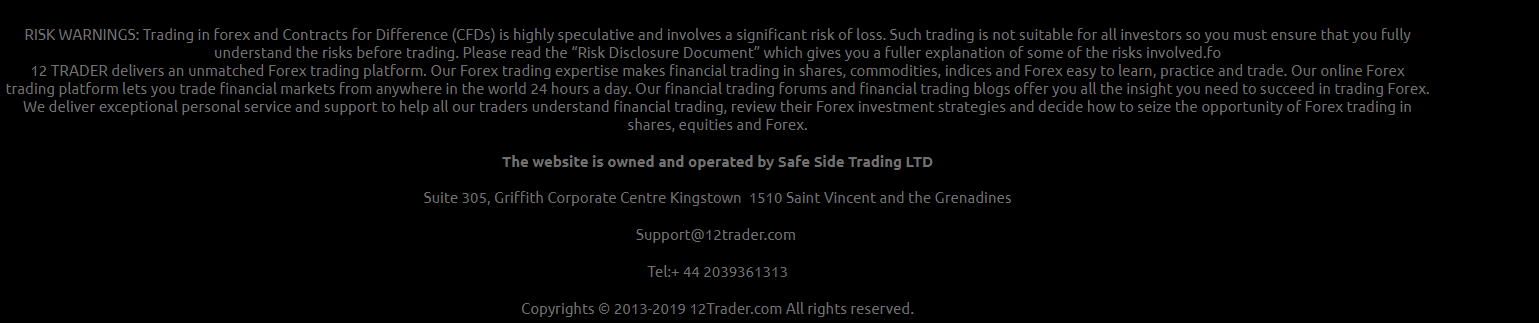 12Trader Bottom of Page 12Trader Bottom of Page