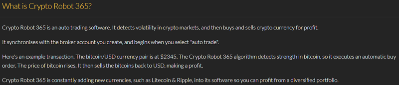 Crypto Robot 365 Crypto Robot 365